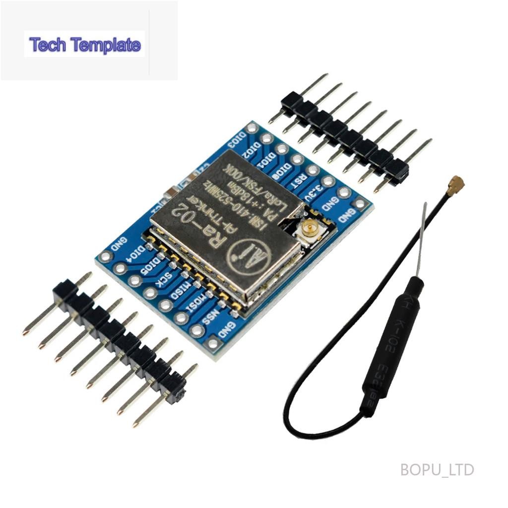 433MHZ SX1278 LoRa โมดูล 433M 10KM Ra-02 ไร้สาย Spread Spectrum Transmission Board 2.4G IPX เสาอากาศ