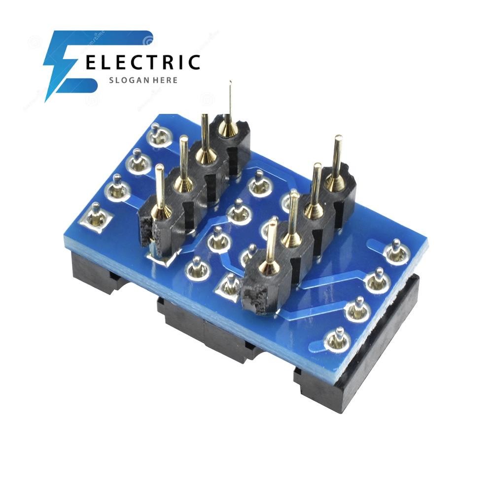 DIYMORE Dual DIP8 to DIP8 Mono Opamp PCB + Pin + ซ็อกเก็ตสำหรับ NE5532 OPA2132 OPA627 TL072 P07