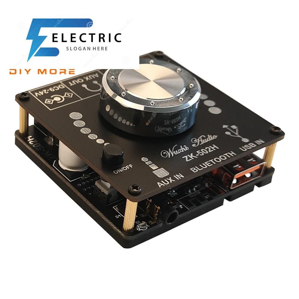 DIYMORE Zk-502H 50 Wx2 Hifi Bluetooth 5.0 Tpa3116D2 แผ่นบอร์ดโมดูลขยายเสียงสเตอริโอดิจิตอล