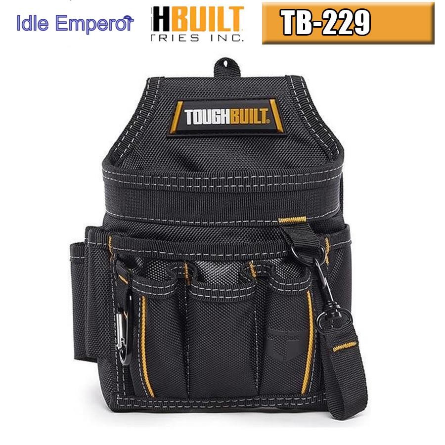 ในสต็อก TOUGHBUILT ชุดกระเป๋าอเนกประสงค์สําหรับจัดระเบียบช่างไฟฟ้า TB-229