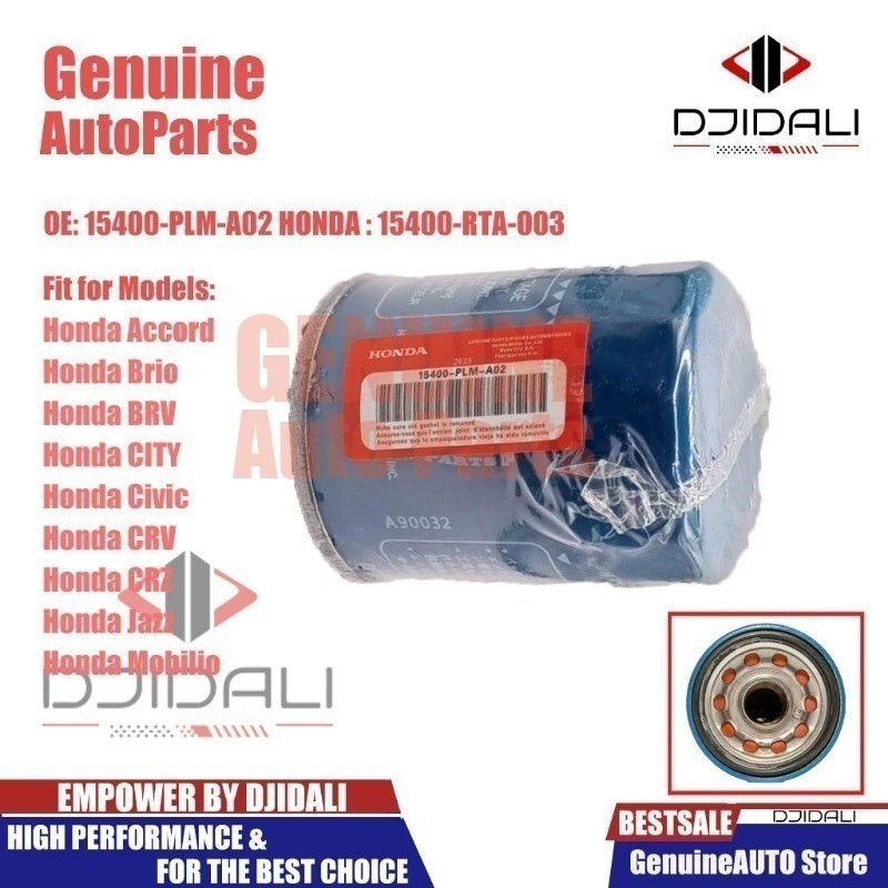 ใหม่กรองน้ํามัน 15400-PLM-A02 สําหรับ Honda Accord Brio BRV CITY Civic CRV CRZ Jazz Mobilio 15400-RT