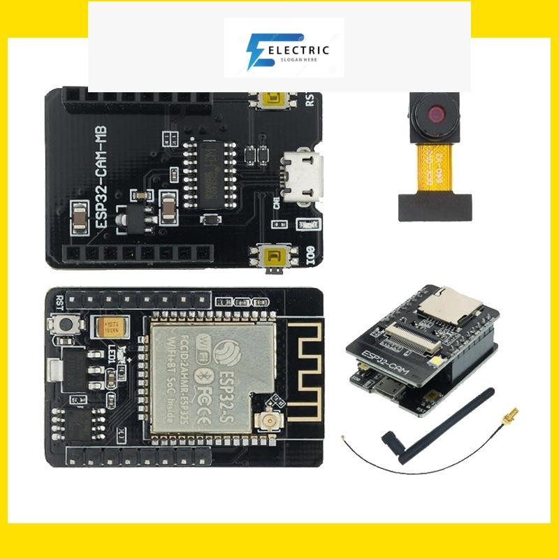 ESP32-CAM โมดูล Wifi Esp32 Serial To Wifi Esp32 5V บลูทูธพร้อม Ov2640 กล้อง Diy