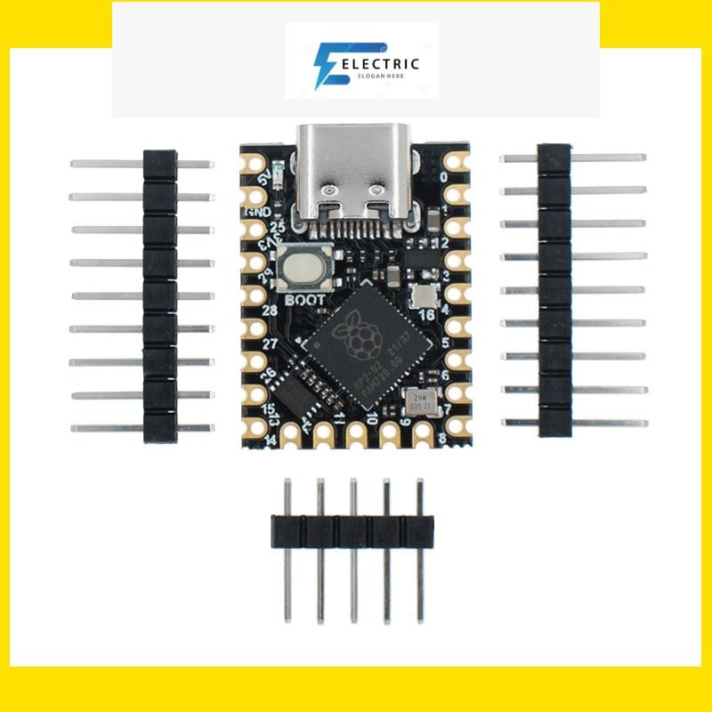 Rp2040 บอร์ดพัฒนา SuperMini Raspberry Pico รองรับแฟลช Mciro Python 2MB