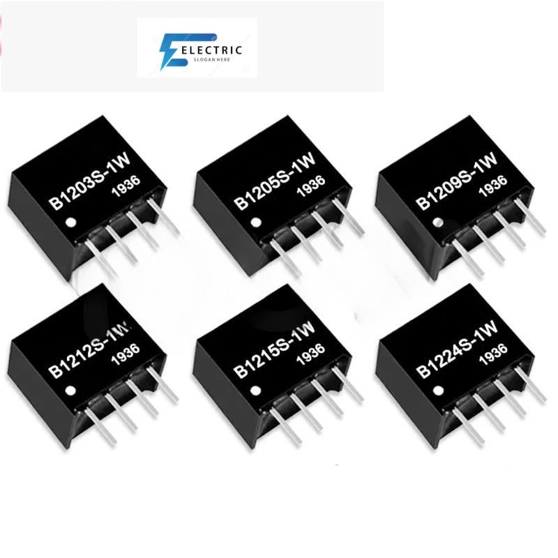 1pcs B0505S B1205S B1212S B2405S 1W โมดูลควบคุมแยก Switching Power B0505S-1W