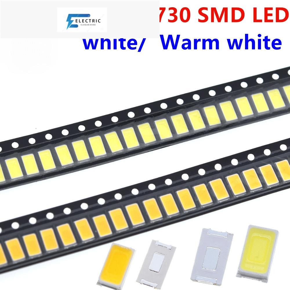 100pcs 5730 SMD LED CW-WWW 5630 สีขาว Warm สีขาว 5.7 *3.0 มม.40-60lm 150ma 5730 ไดโอด 0.5W