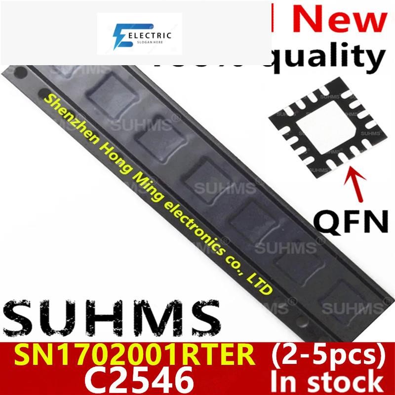 (2-5ชิ้น) 100% New SN1702001RTER SN1702001 C2546 QFN-16