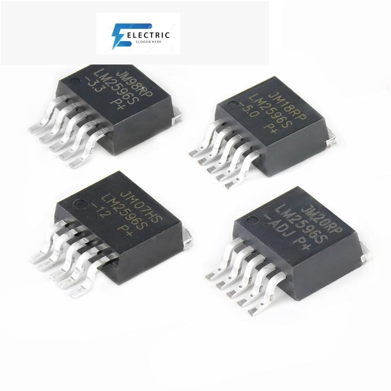 สินค้าใหม่ 10 ชิ้น/ล็อต LM2596S-ADJ LM2596S-5.0 LM2596S-3.3 LM2596HVS-ADJ LM2596HVS-5.0 LM2596HVS-3.