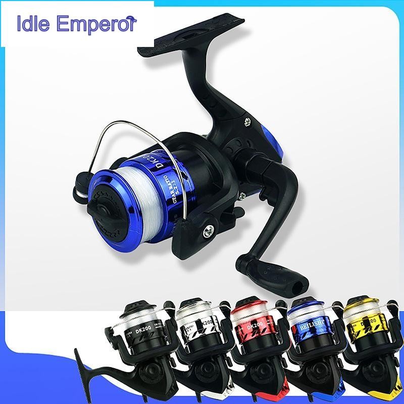 Tar พับ Spinning Fishing Reel 100 M สายตกปลา 5.1: 1 อัตราทดเกียร์แบบพกพา Ultralight Fishing Reel N