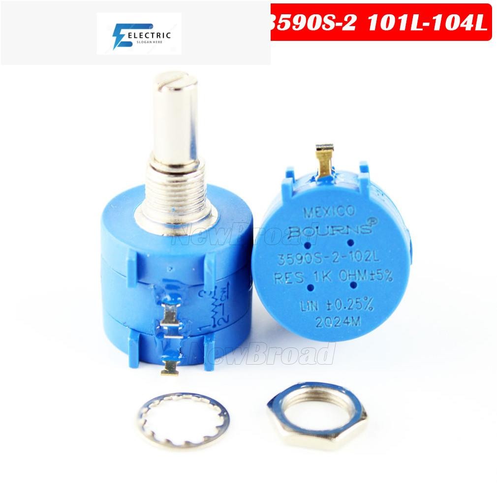 1PCS Precision Multi Turn Potentiometer 3590S 3590S-2-101L 3590S--201L 3590S-2-102L 3590S-2 501L 202