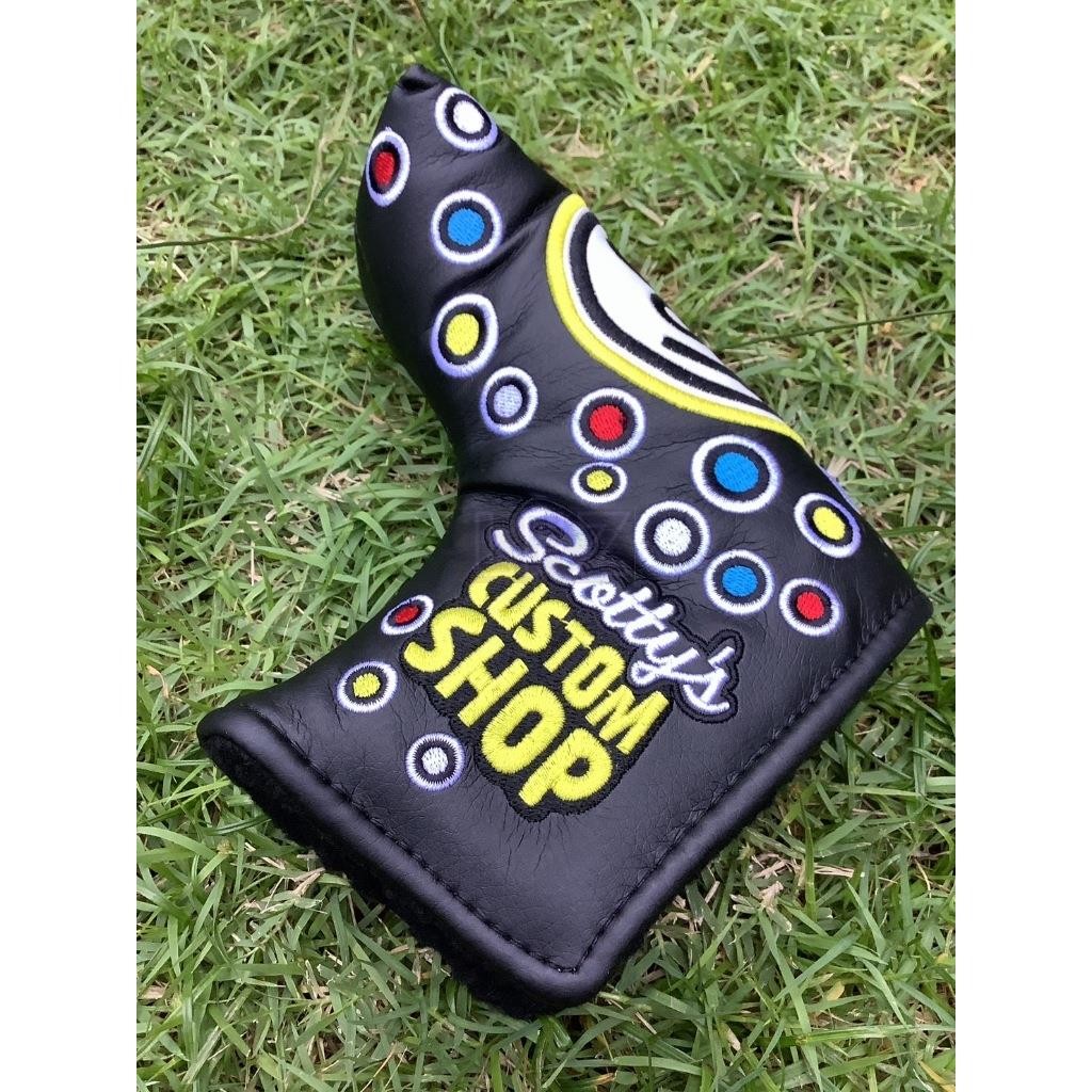 ปลอกคลุมพัตเตอร์ Cover Putter Scotty STANDARD 2015 JACKPOT JOHNNY Black Blade Putter Headcover