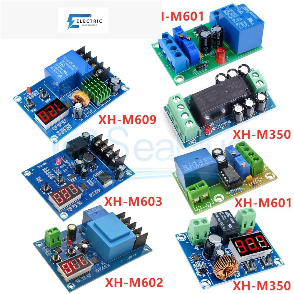 บอร์ดโมดูลควบคุมการชาร์จแบตเตอรี่ลิเธียม 12V 24V XH-M600 XH-M601 XH-M602 XH-M603 XH-M604