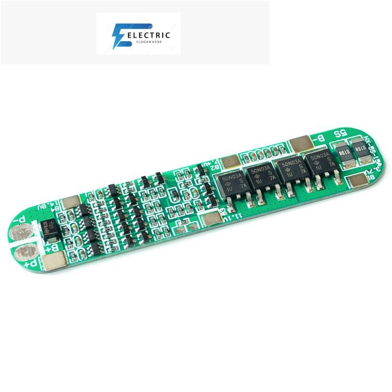 5 S 15 A Li - Ion 18650 ที่ชาร์จ Pcb Bms 18 . 5 V 21v 5S 15A Li-ion 18650 PCB BMS 18.5V 21V