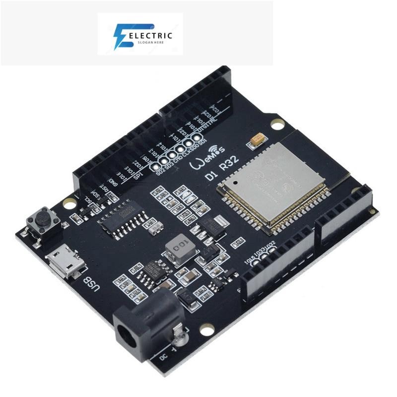 esp 32 esp - 32 wifi บลูทูธ 4mb แฟลชสําหรับ wemos d 1 r 32 พัฒนา arduino uno r 3 Wemos D1 R32 Develo