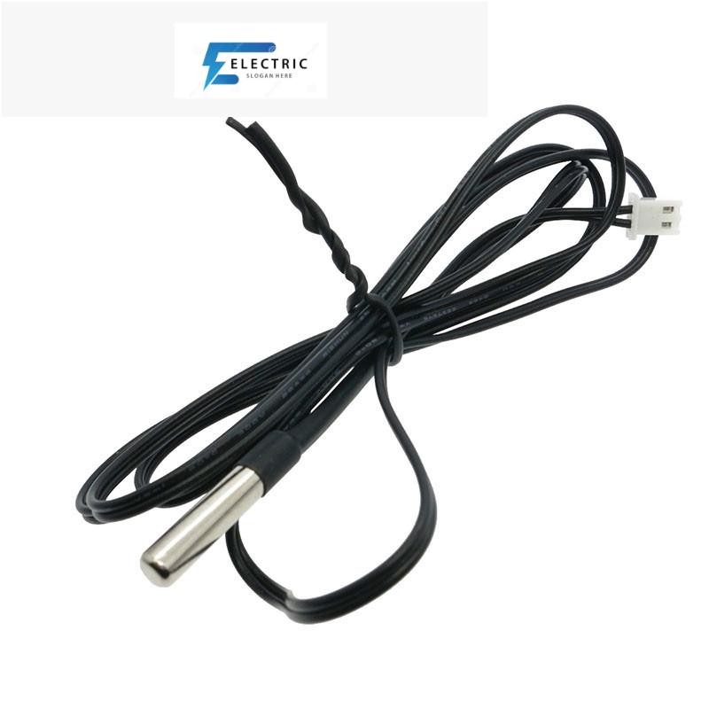 เซนเซอร์วัดอุณหภูมิความแม่นยําสูง NTC 10K 1 เมตร 0 . 5 เมตร ntc 10 k 1% 3950 กันน้ํา 50 ซม. 100 ซม.