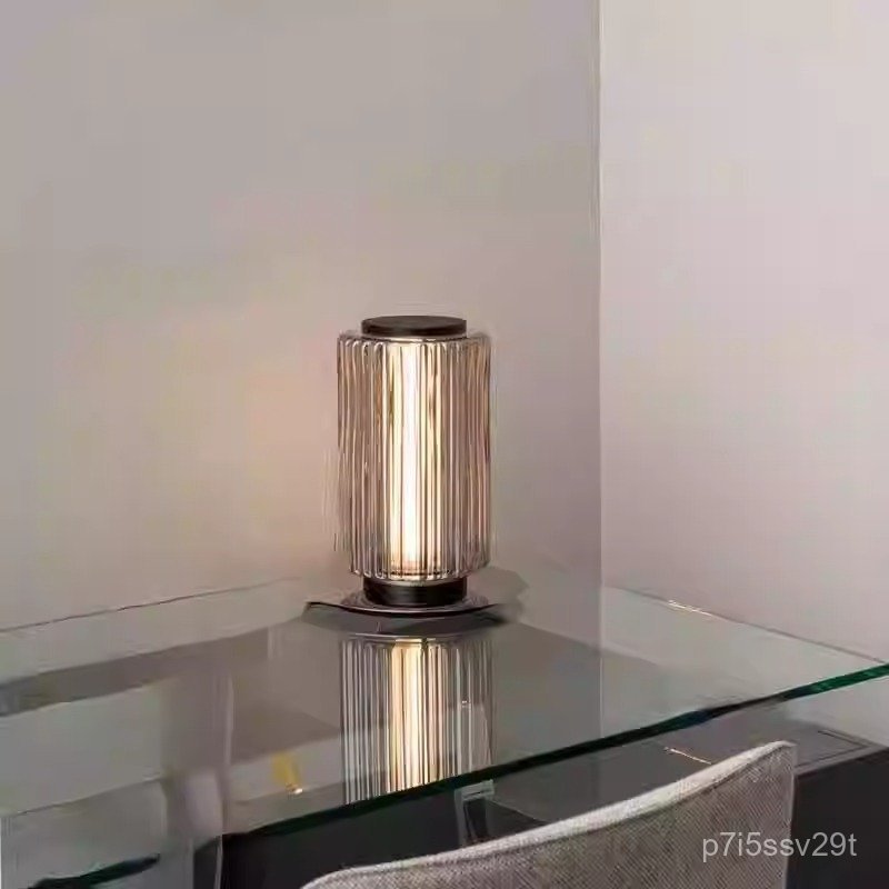 Light Luxury Minimalist Living Room Floor Lamp Designer Model Room Bedroom Art Glass Floor Lamp PD86