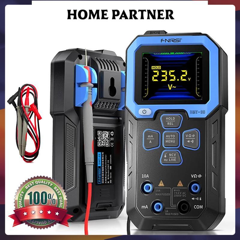 Dmt-99 มัลติมิเตอร์ดิจิทัล 10000 เคาท์ 1000V 10A True RMS AC/DC โวลต์มิเตอร์ แอมมิเตอร์ อัจฉริยะ ป้อ
