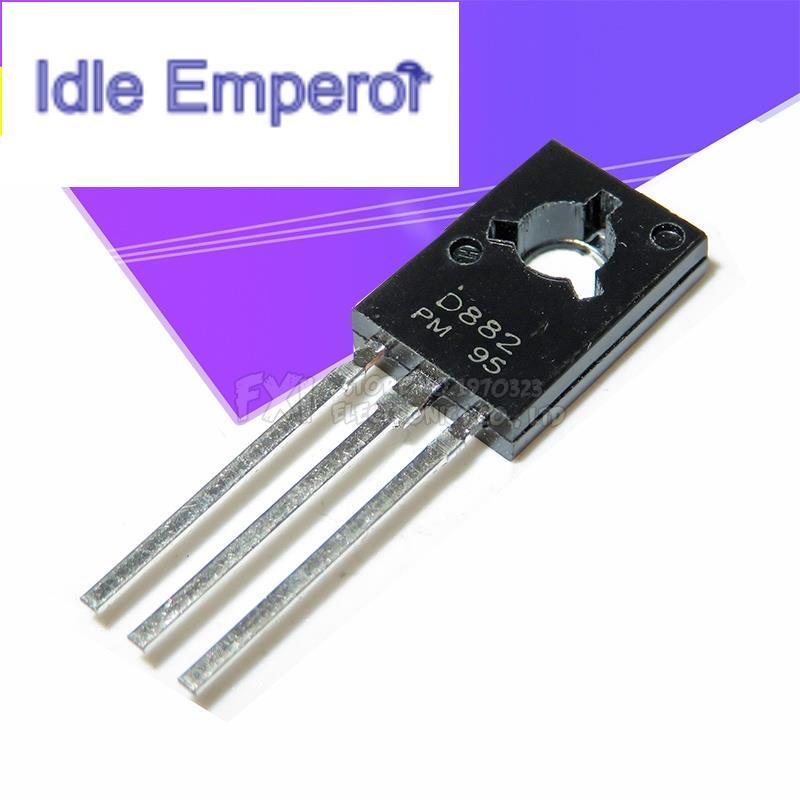 วงจรรวม TO-126 TO126 2SD882 D882 20 ชิ้น