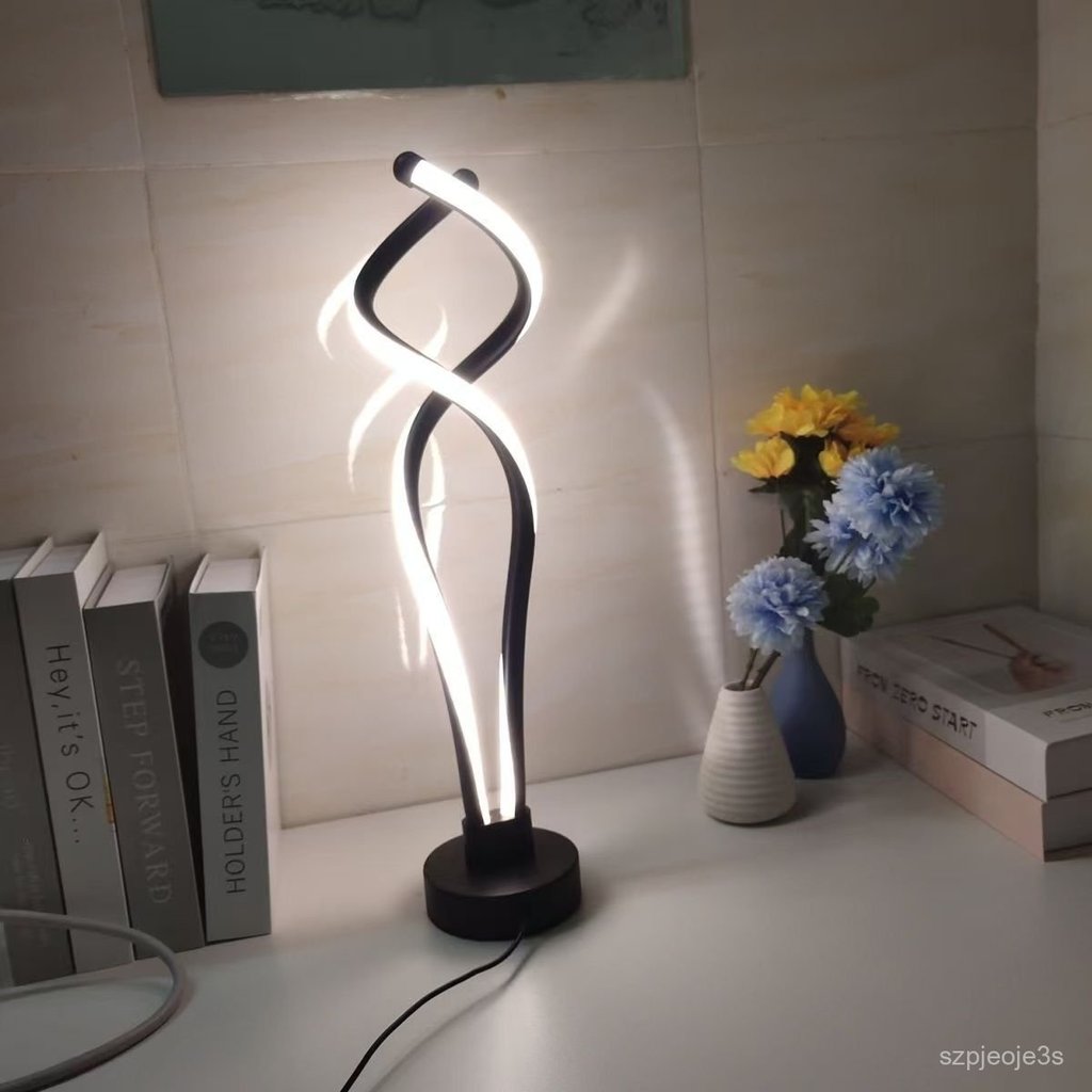 Modern Table Lamp Home Personality Bedroom Living Room Study Room Lighting LED TZ4E