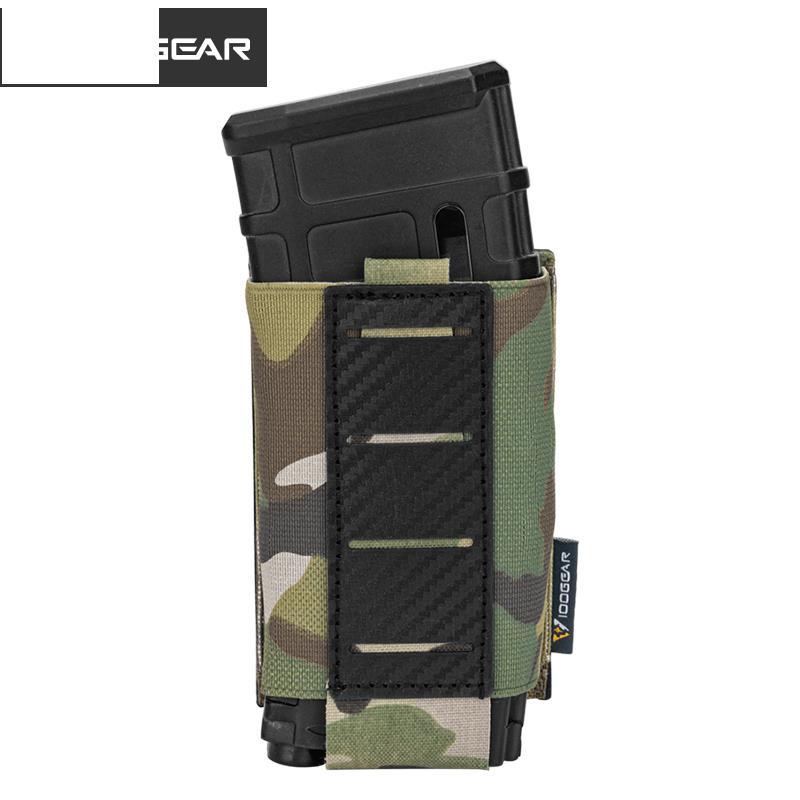 กระเป๋ายุทธวิธี กระเป๋าแม็กเดี่ยว น้ําหนักเบา สําหรับนิตยสาร 556 Magazine MOLLE Mag Pouch Quick Draw