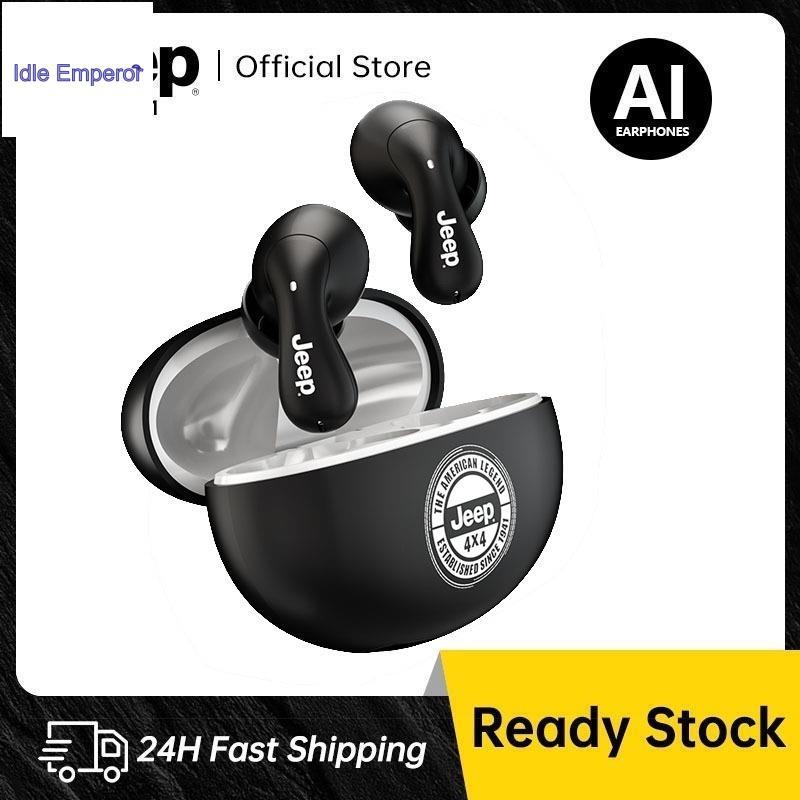 Jeep EW112/EW121/EW122/EW128/EC003/EC023 หูฟังนักแปล AI หูฟังบลูทูธไร้สาย5.4 เสียงดี HD Calls หูฟังบ