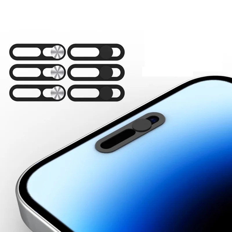 ฝาครอบกล้องหน้า ไอโฟน16 ฝาครอบกล้องป้องกันการสอดแนม เลนส์สติกเกอร์ความเป็นส่วนตัว เลนส์เซลฟี่ หน้ากา