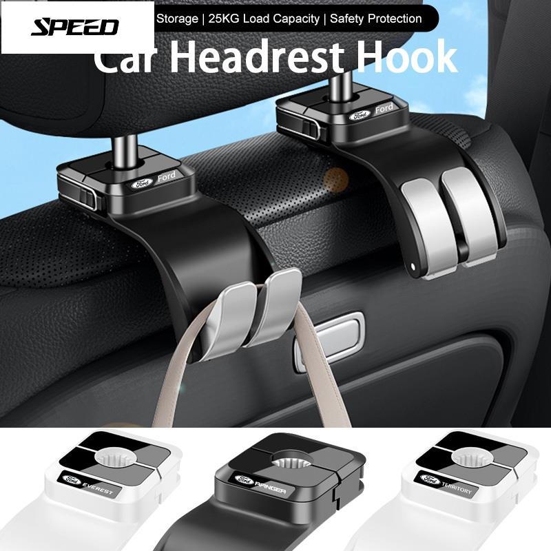 Ford Car hook รถที่นั่ง headrest hook Multi functional พนักพิงตะขอเก็บ Fiesta Ranger T6/T7/T8 Focus 