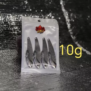 กระดี่10กรัมใบเงิน4ชิ้น