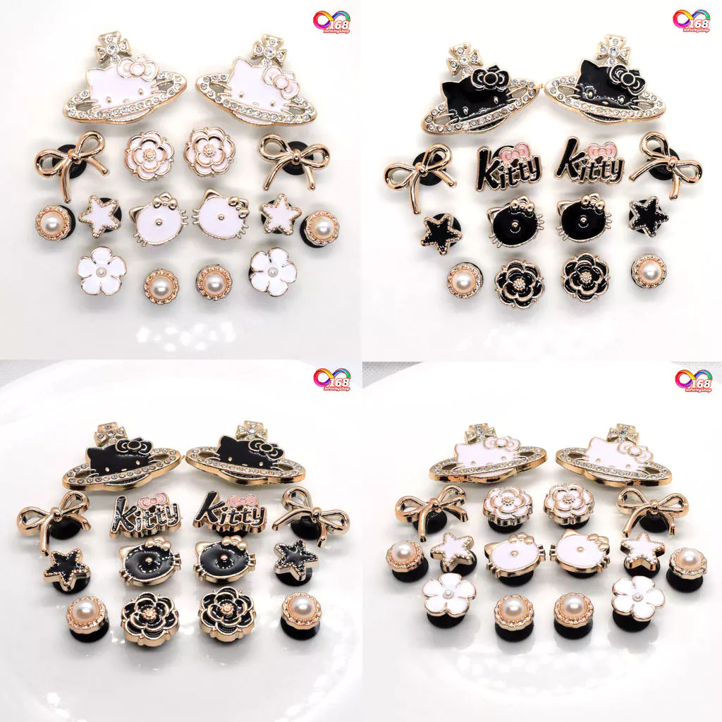 14 ชิ้น/16 ชิ้น เช๊ตการ์ตูน ตุ๊กตา[ JB.106 ] 🇹🇭ร้านไทย#ติดรองเท้า#กระเป๋า#DIY น่ารัก อุปกรณ์เสริม