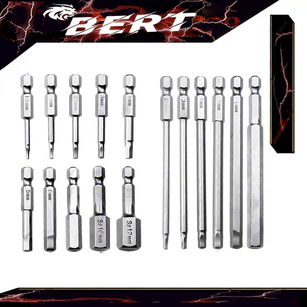 1/4 นิ้ว Hex ดอกไขควง หัวไขควงแม่เหล็ก ดอกสว่านไขควงแม่เหล็ก ดอกไขควงแม่เหล็ก 50mm 100mm