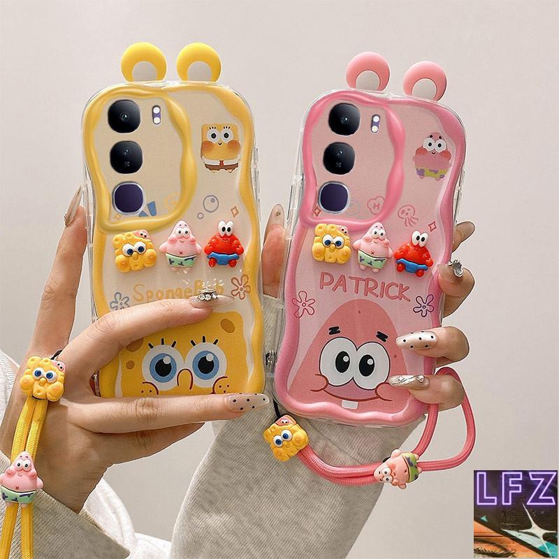 เคส Vivo Y19s เคส Cute 3D Ears cream edge Soft Phone เคส TY-EDNY