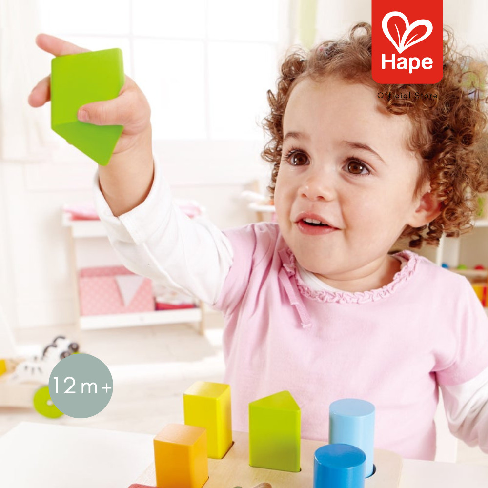 Hape - Color and Shape Sorter ตัวเรียงลำดับสีและรูปร่าง 12M+ รูปที่ 4