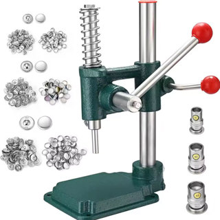 เครื่องปั๊มกระดุม เครื่องปั๊มกระดุมผ้า แบบมือโยก สปริงคุณภาพ…