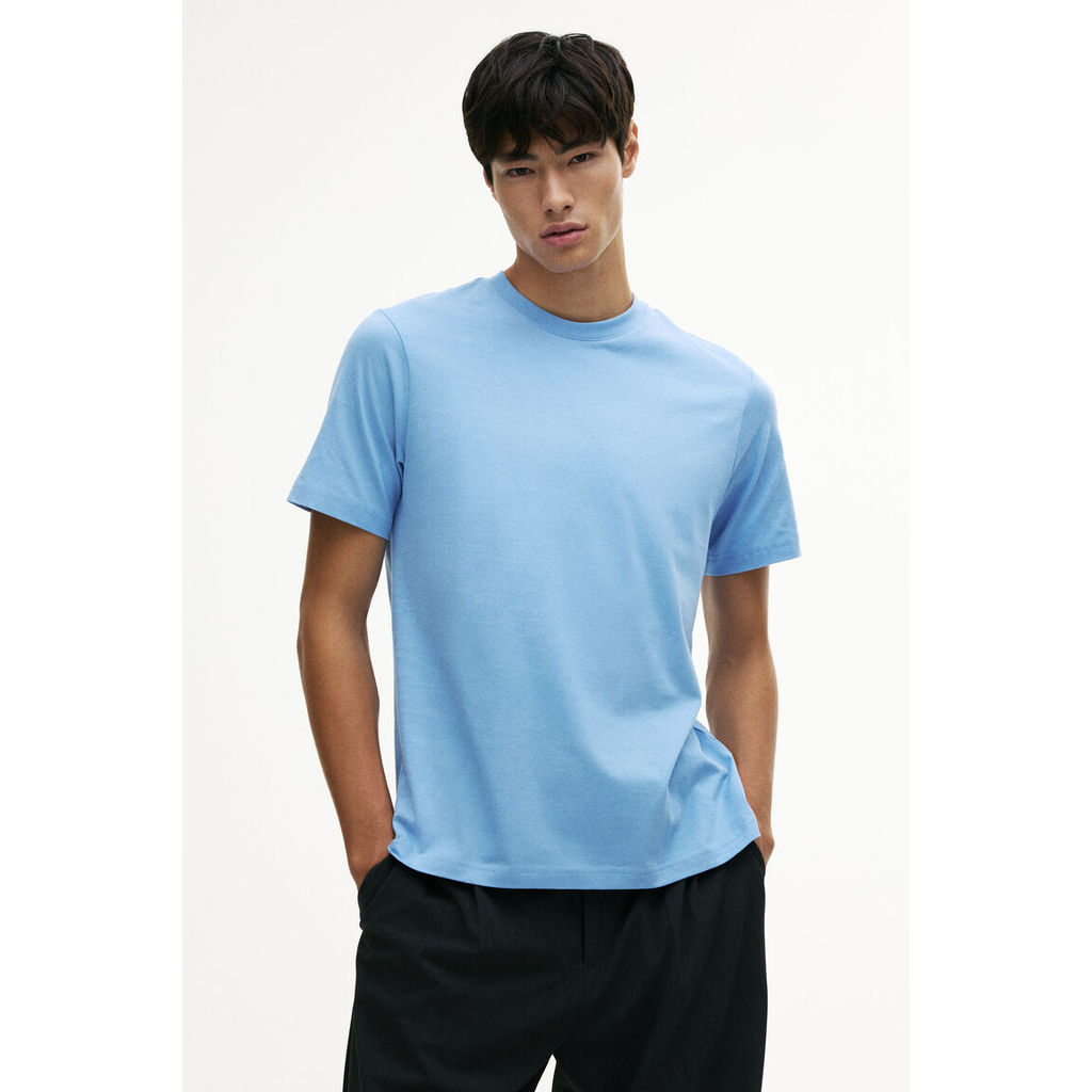 H&M(เอชแอนด์เอ็ม) เสื้อยืดคอกลมทรงปกติ Men Regular Fit Round-neck T-shirt 0685816_20