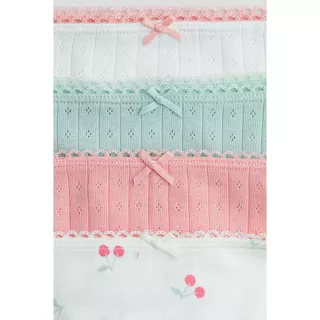 H&M(เอชแอนด์เอ็ม) แพ็ก 5 ชิ้น กางเกงในคอตตอน Girls 5-pack cotton briefs 1268629_3