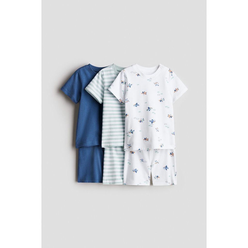 H&M(เอชแอนด์เอ็ม) ชุดนอนแพ็ก 3 ตัว เด็กอ่อน 1160182_9