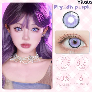คอนแทคเลนส์ (ขนาดมินิ) 💖Yilala 💖 อมน้ำ40% แว่นสายตาสั้น คอนแทคเลนส์สี Cosplay