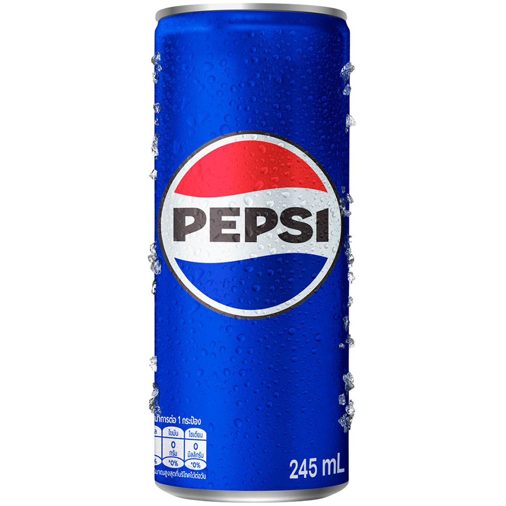 [0181376] Pepsi Can 245Ml เป๊ปซี่ (กระป๋อง) 245 มล.