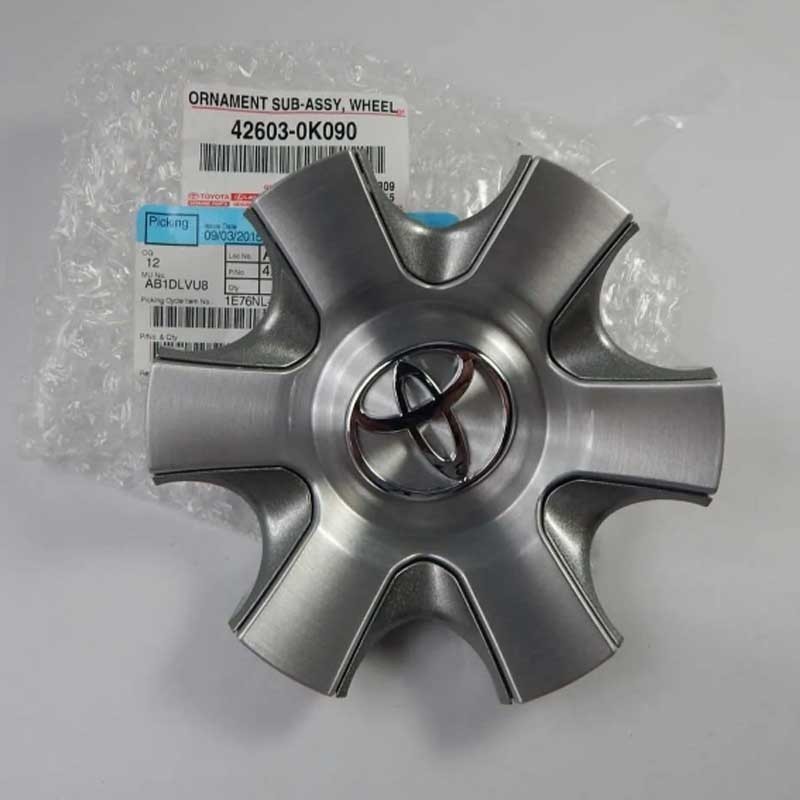 1/4 ชิ้นสําหรับ Toyota Fortuner 2005-2010 42603-0K090 ฝาครอบดุมล้อ