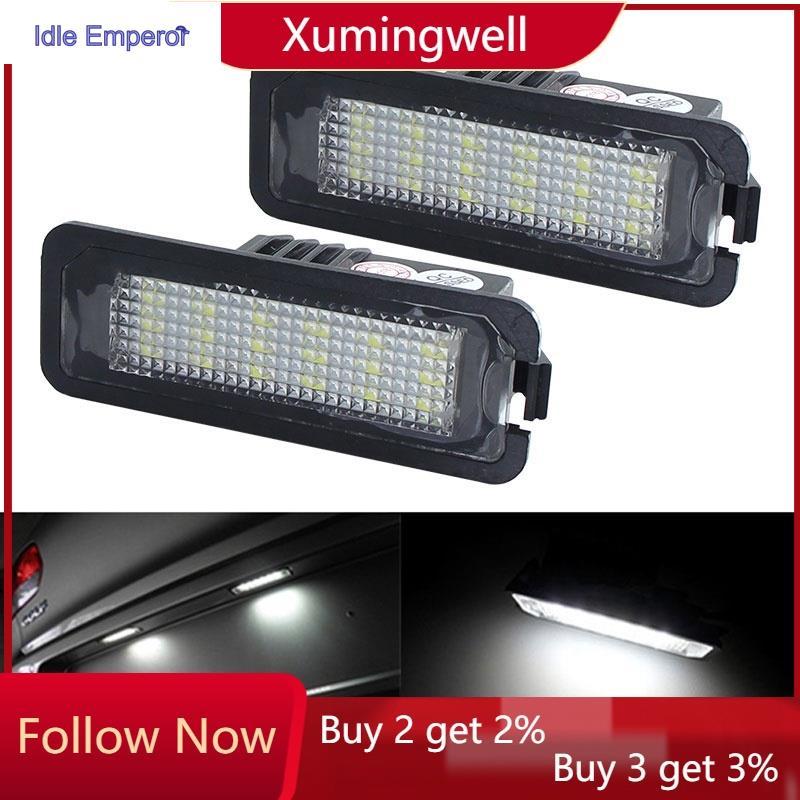 Xuming ไฟ LED ติดป้ายทะเบียนรถยนต์ สําหรับ Pors che 911 Carrera 996997991 บ็อกซ์สเตอร์ 980 GT2 GT3 C