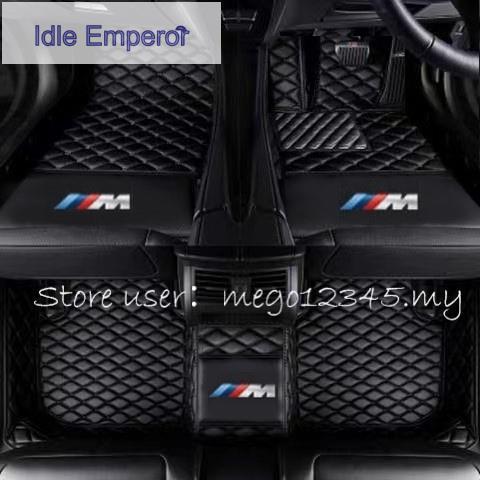 พรมปูพื้นรถยนต์ แบบหนัง ด้านขวา สําหรับ BMW F10 F30 E60 E90 G20 G30 พรมปูพื้นรถยนต์ พรม พรมหนังเข้าร