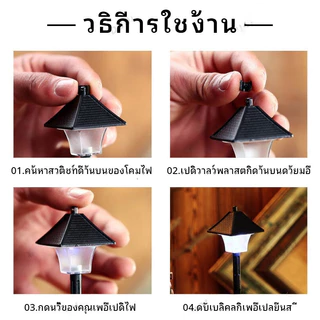 [hamster travel]ไฟประดับสวนรูปกรงแฮมสเตอร์ ไฟถนนแบบ LED ของตกแต่งรังแฮมสเตอร์และเม่น