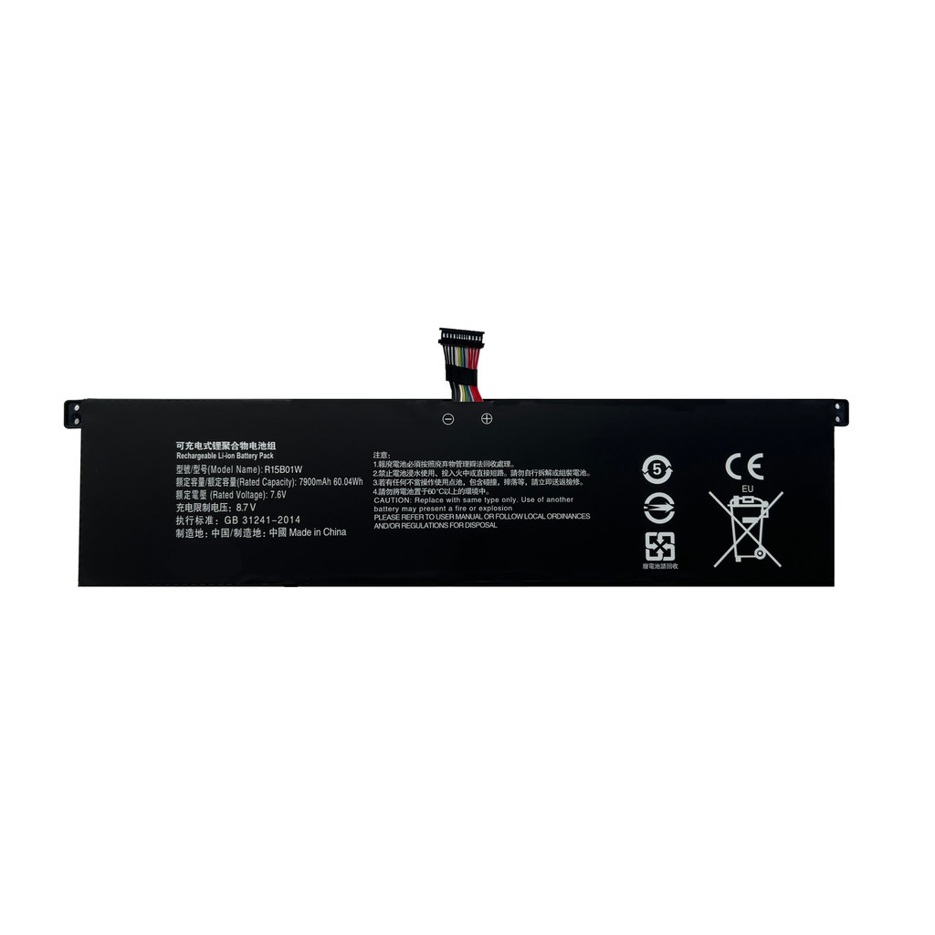 Genuine R15B01W Battery For Xiaomi Pro i5 15.6 inch Series 7900mAh 7.6V 60.04Wh Original