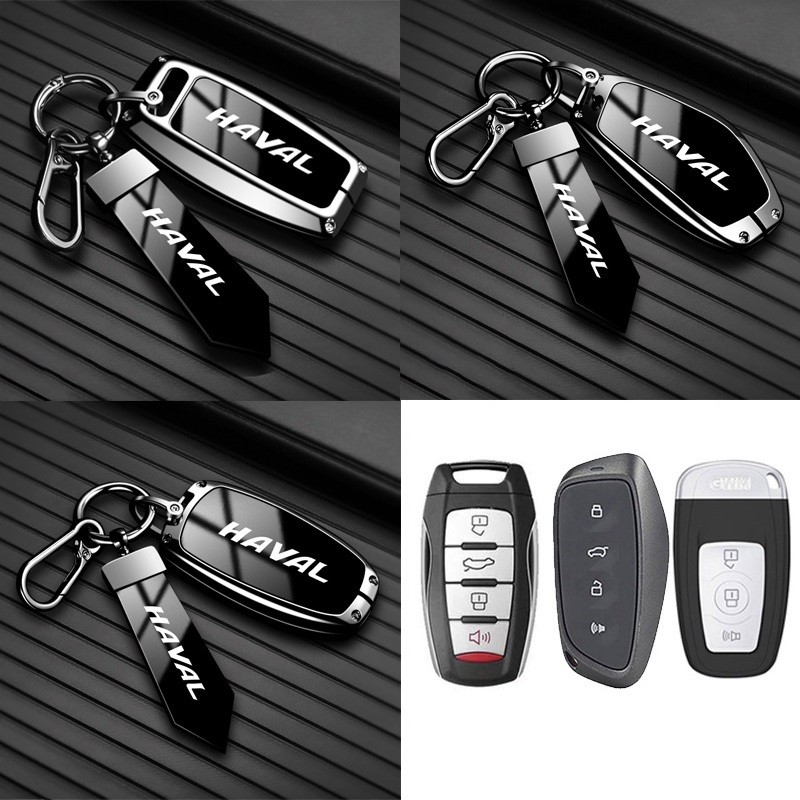 เคสกุญแจรถมสําหรับ เคสกุญแจ HAVAL JOLION XY PHEV H6 HEV GWM H2 H2s H1 2022 2023 H5 M4 H9 พวงกุญแจรถย