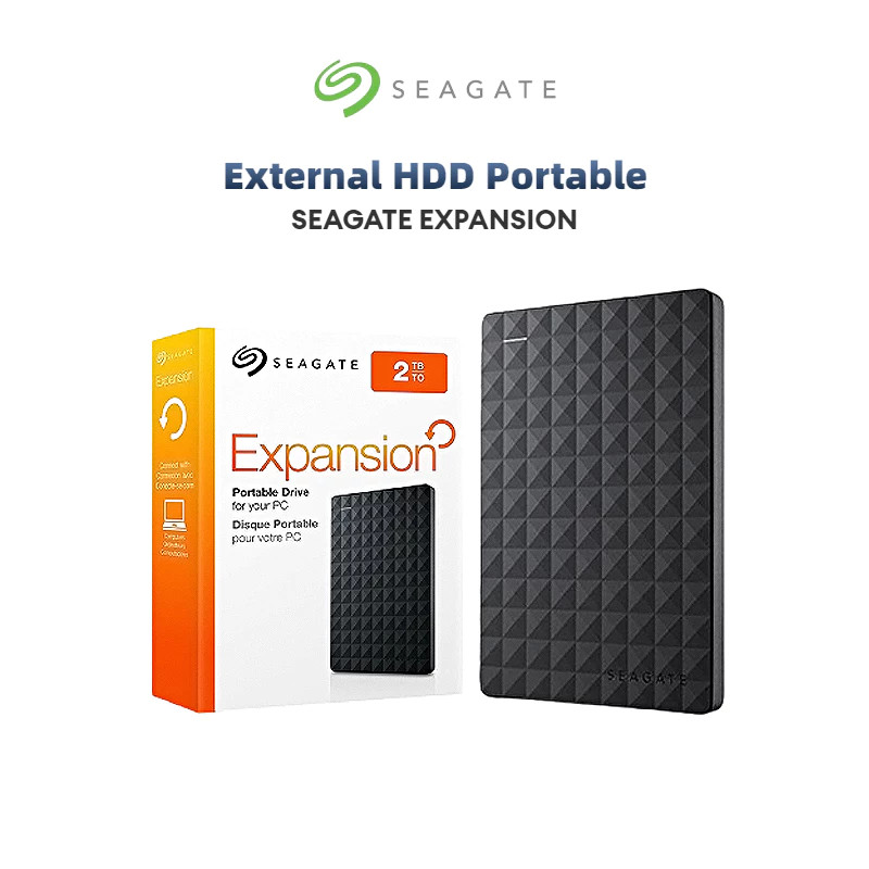 ที่เก็บข้อมูลแบบพกพา External harddisk 1TB/2TB ฮาร์ดดิสพกพา USB3.0 ความจุสูง External HDD