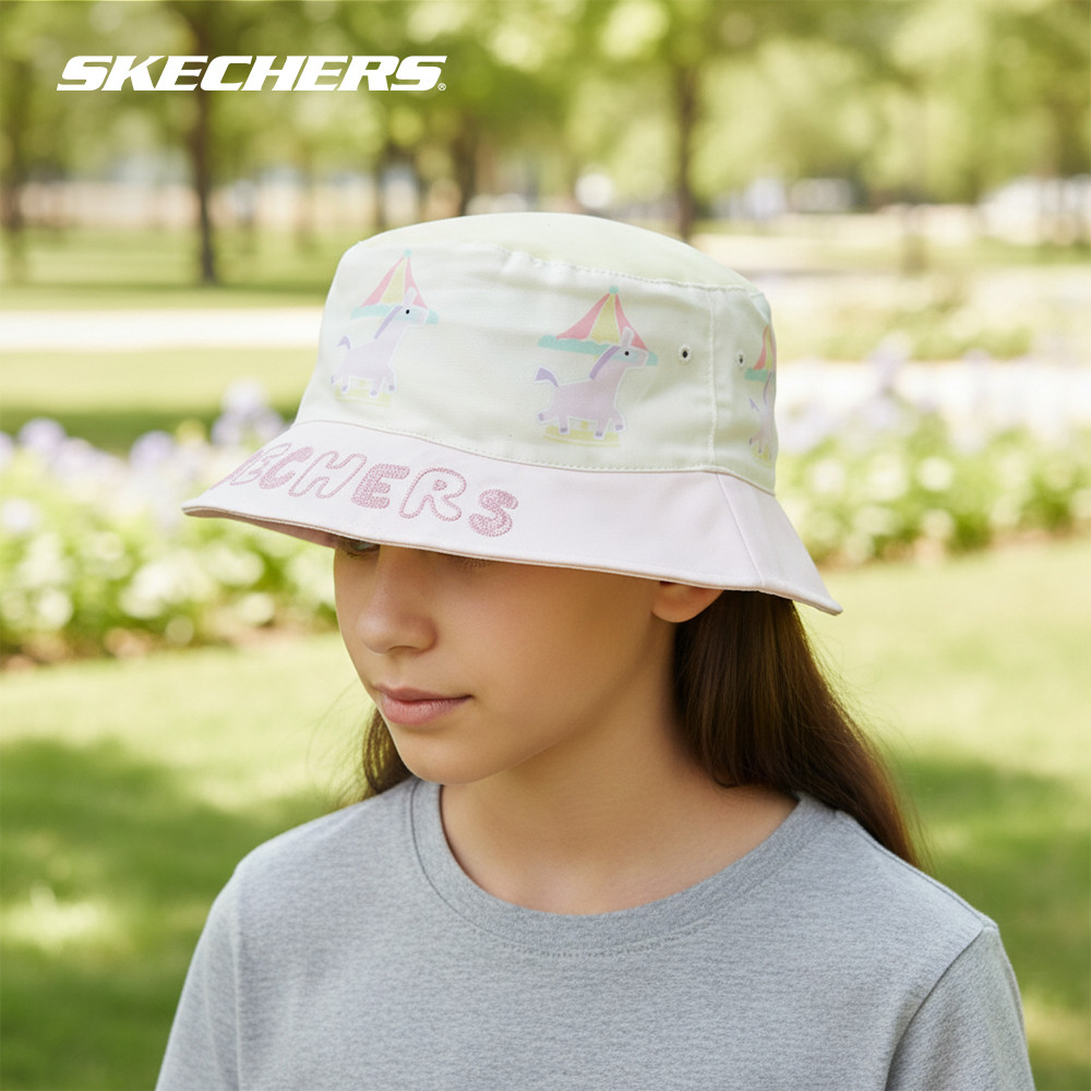 Skechers สเก็ตเชอร์ส หมวกทรงบัคเก็ตเด็ก Kids Fisherman Hat - L325K040-005N