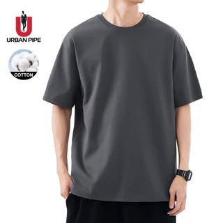 URBAN PIPE Unisex T-Shirt ผ้าฝ้ายแท้ เสื้อยืดคอกลม ผ้านุ่ม ใส่สบาย ไม่ต้องรีด ระบายอากาศได้ ML230