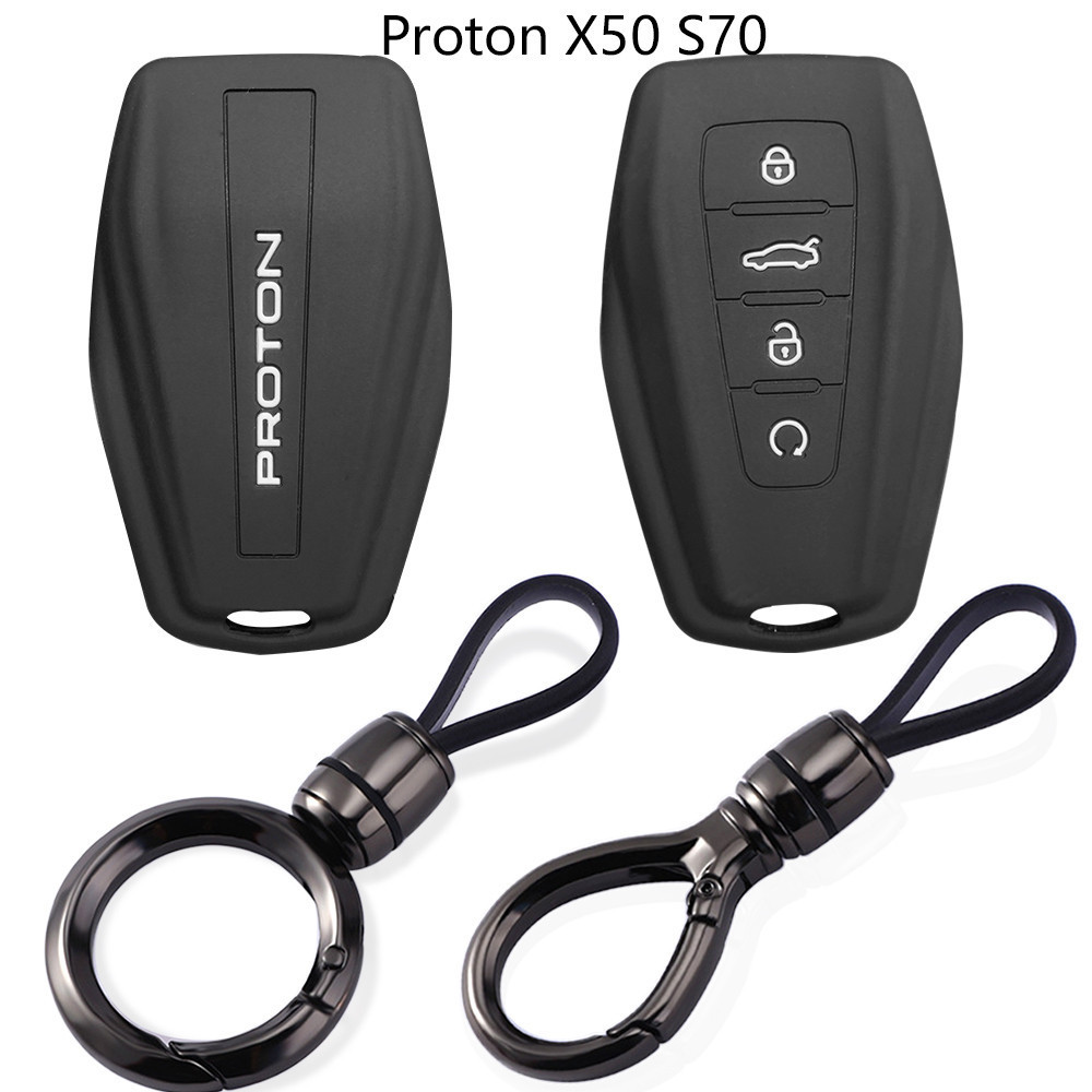 Proton X50 S70 Key Case Proton X70 X90 Key Cover Chrome Case Geely Key Remote Case X70 Key Cover Key