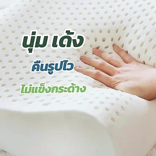 Lucky Globest หมอนยางพาราแท้รุ่น Heart พร้อมปลอกติดซิป(คละลาย)
