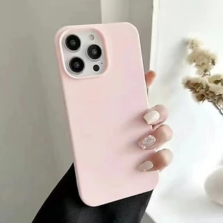 YOMI เคสโทรศัพท์มือถือแบบนิ่ม tpu แมตต์ ด้วยโลโก้ เคสไอโฟน สําหรับ iPhone 11 12 13 14 15 Pro Max XR XS Max 14 15 Plus