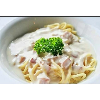 สปาเก็ตตี้คาโบนาร่า 20฿ 20฿ เท่านั้น สุดแสนง่าย อร่อยด้วย